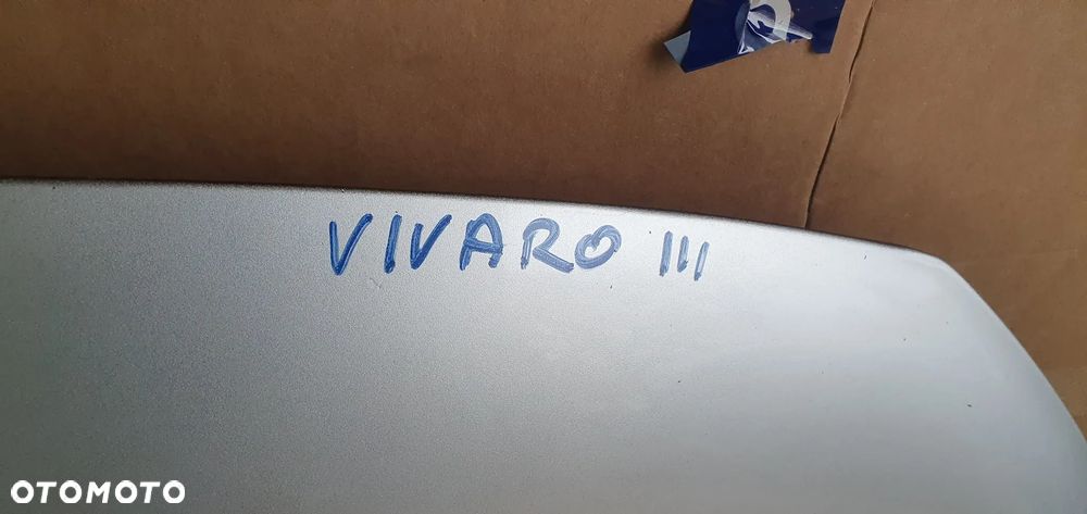 Maska pokrywa silnika przód Opel Vivaro B Trafic III - 7