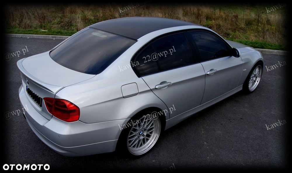 BMW 3 E90 SPOILER LOTKA SPOJLER M-TECHNIK PODKŁAD! - 3