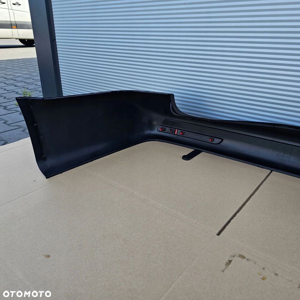 VW T5 T6 zderzak tył czarny STRUKTURA - 5