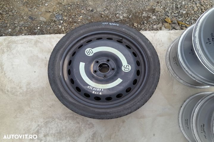 Roata de rezerva slim R19 T125 / 70 R19 T125 / 70 R19 Opel Astra K [2 - 1