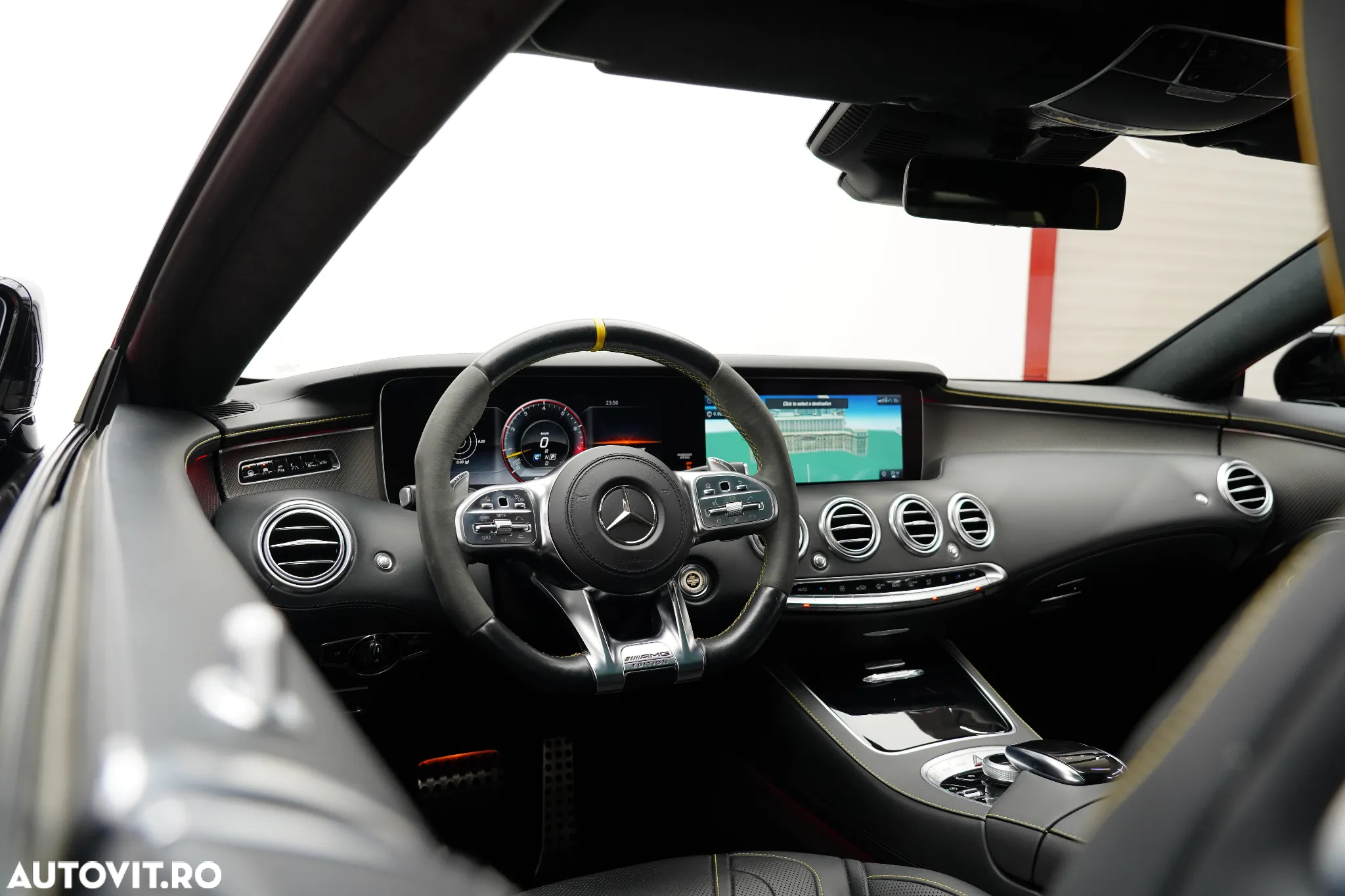 Mercedes-Benz S AMG 63 Coupe 4Matic+ AMG Speedshift 9G-MCT Yellow Night Edition - 12