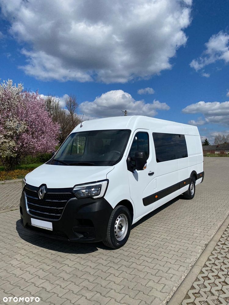 Renault Master 165KM, 9 Osób, Osobowy, Brygadowy, CarPol, Przebieg 90 tyś km! Jak Nowy! - 1