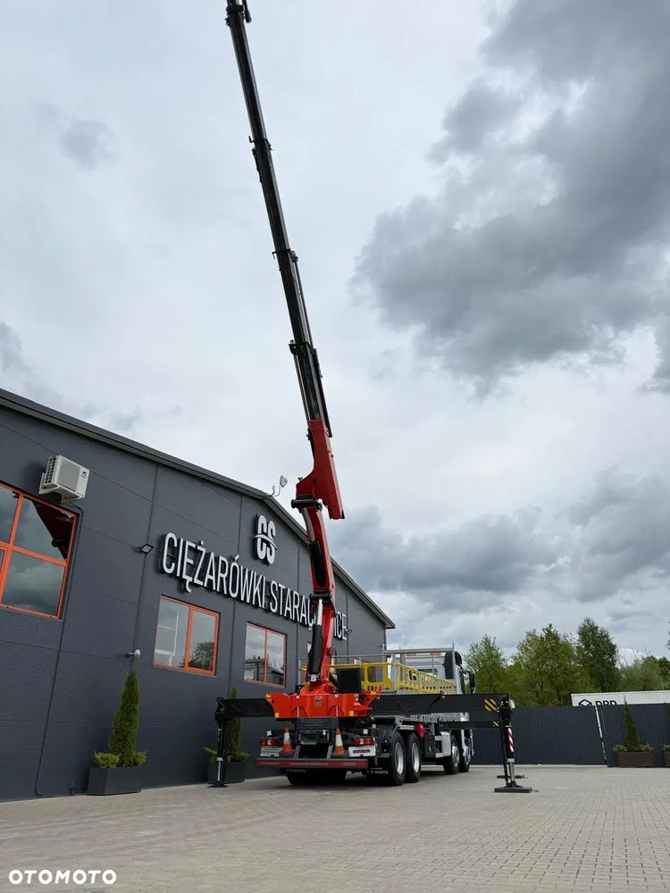 Mercedes-Benz Arocs Actros 3236 // E6 // 8x4 // Palfinger PK48002 z radiem // energetyka budowlanka skrzynia kran crane żuraw dzwig - 14