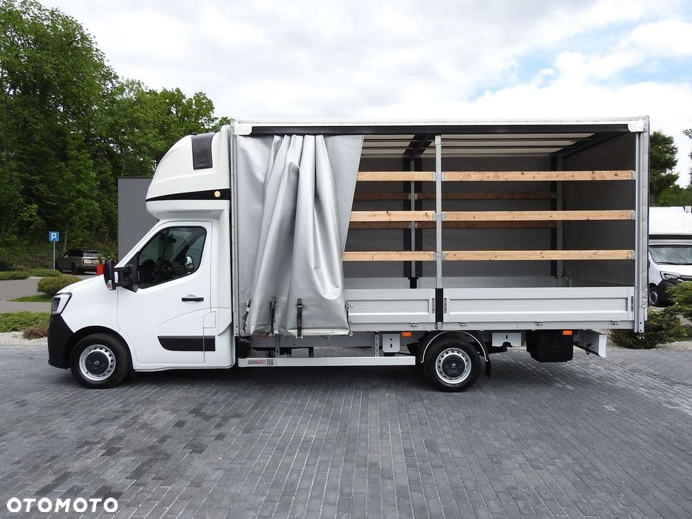 Renault MASTER PLANDEKA 10 PALET WEBASTO TEMPOMAT KLIMATYZACJA LEDY  165KM - 9