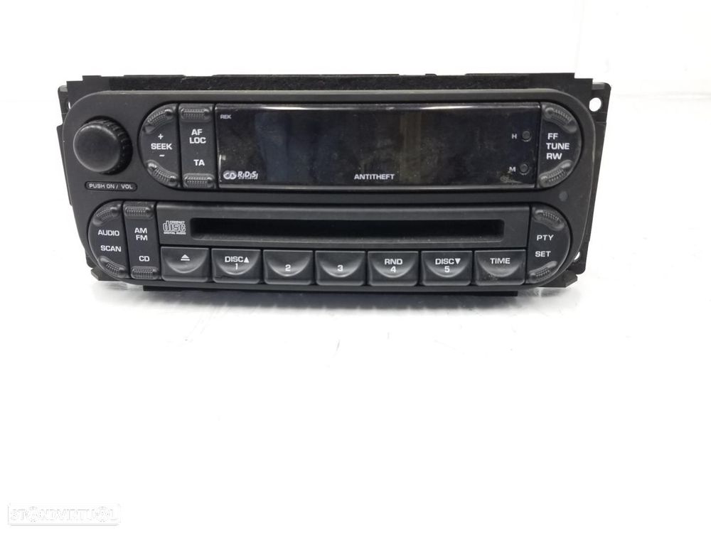 SISTEMA DE ÁUDIO RÁDIO CD CHRYSLER VOYAGER RG - 1