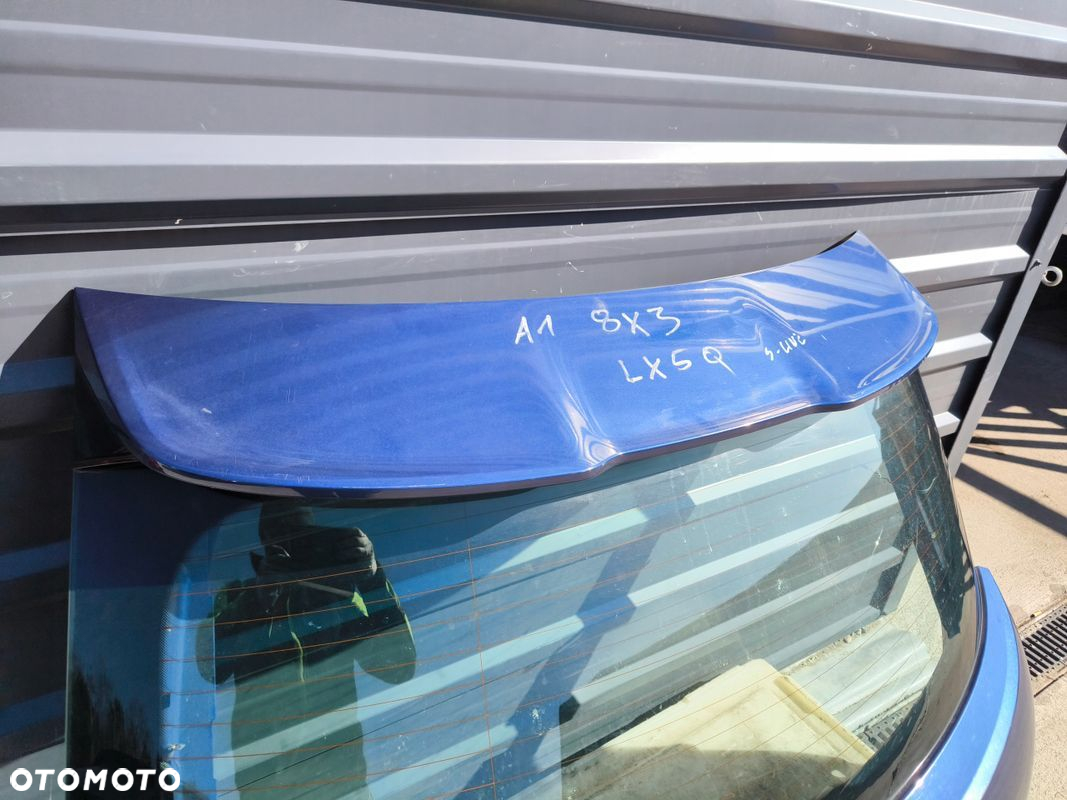 KLAPA TYLNA TYŁ AUDI A1 8X LX5Q 3-DRZWI S LINE ORYGINAŁ ! - 4