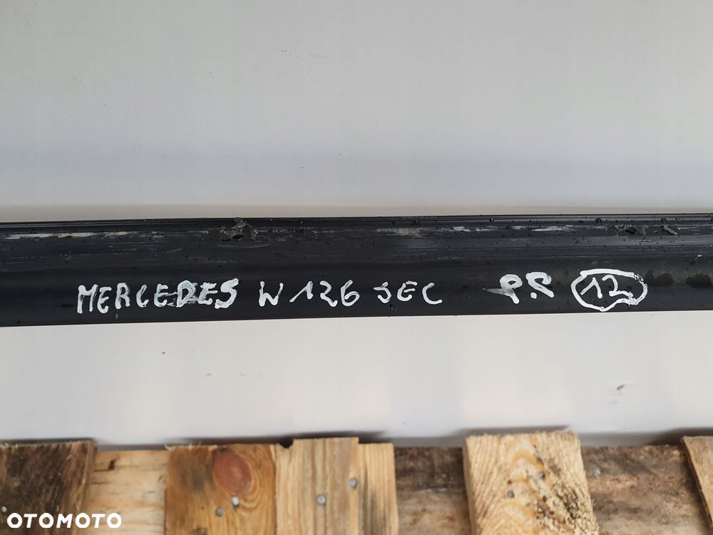 Mercedes W126 C126 SEC LISTWA SZYBY PRAWA PRZEDNIA - 5