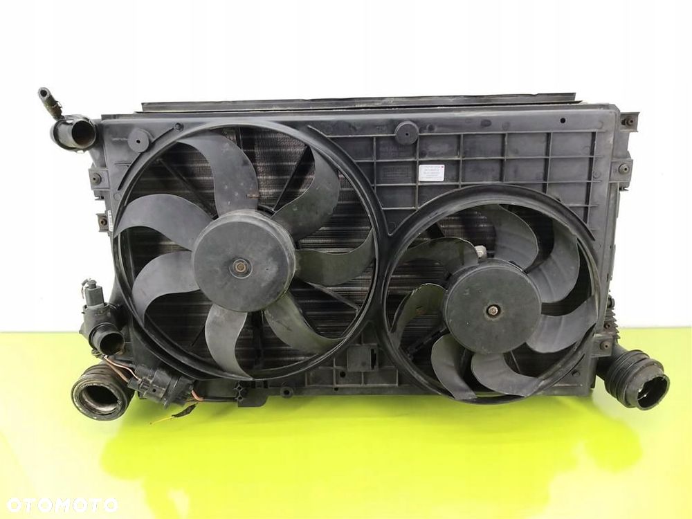 Chłodnica wody VW Passat B6 2005-2010 1,9 TDI 1TD121203A ORYGINAŁ - 4