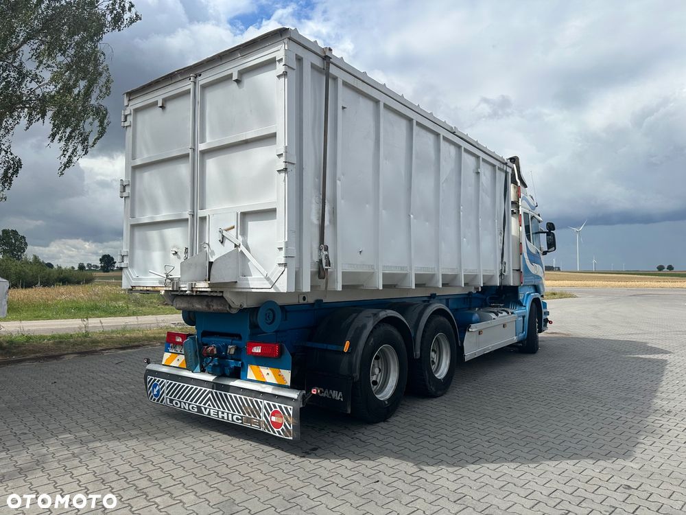Scania R480 6x4 2014 hakowiec do zboza złomu trocin hak - 6