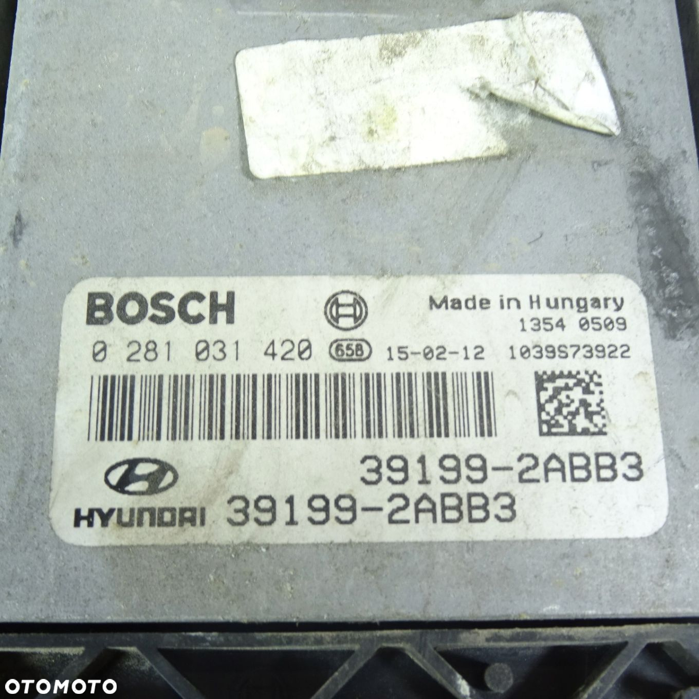 HYUNDAI IX35 1.7CRDI STEROWNIK 39199-2ABB3 - 2