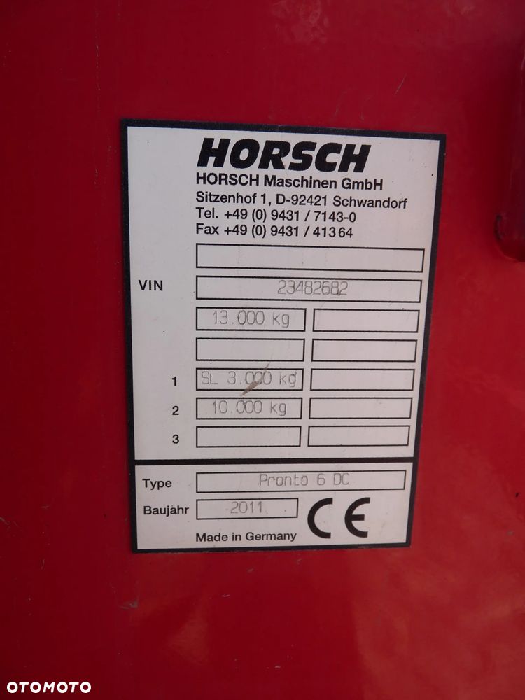 Horsch Pronto 6 DC - 8