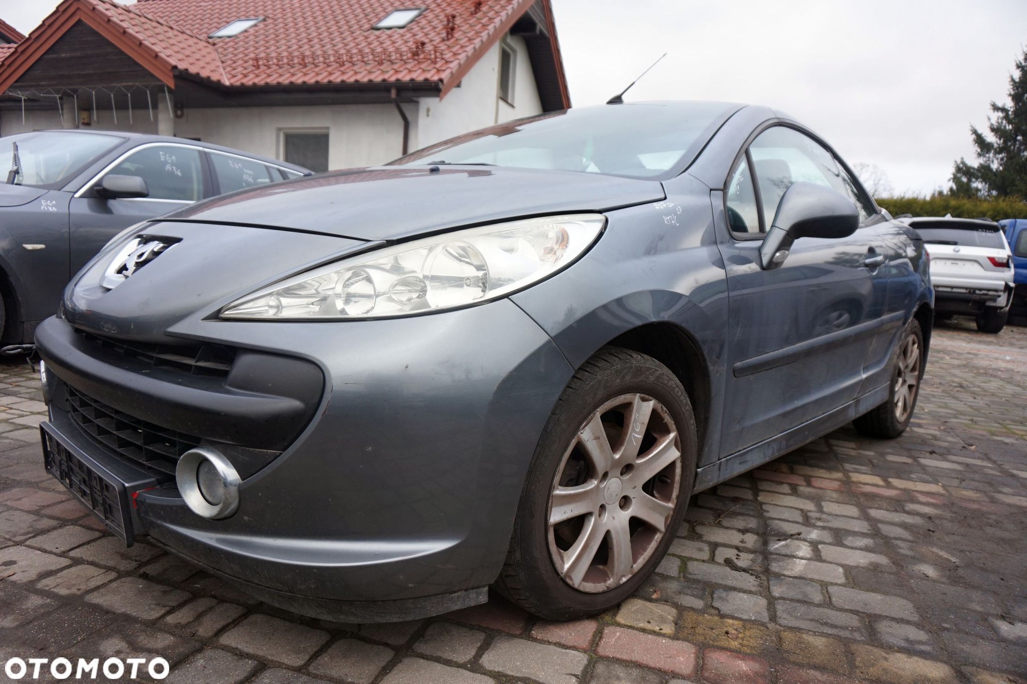 PEUGEOT 207 CC CABRIO 2008 KTHC 1.6 VTI EP6 120KM 20CQ46 SZARY na części - 1