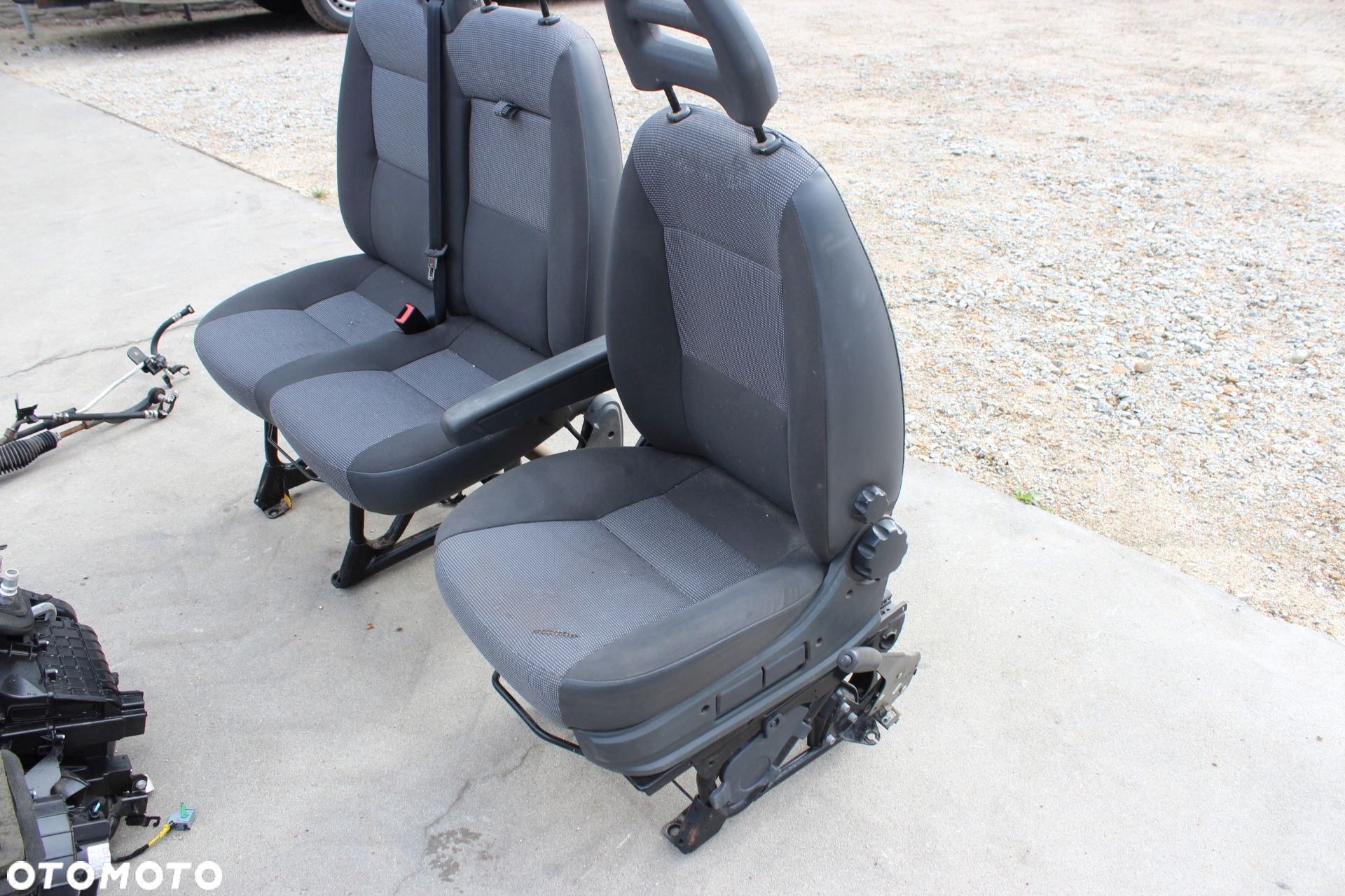 Fotele Komplet 2+1 Ducato Boxer Jumper 06-12r - 7