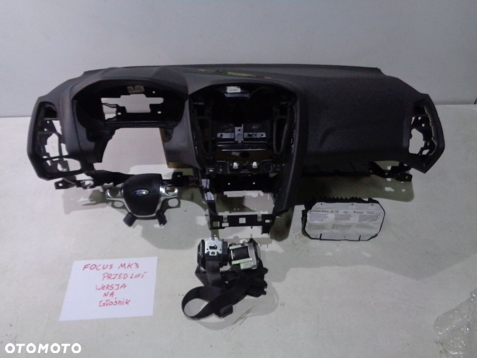 FORD FOCUS MK3 NA GŁOŚNIK DESKA KOKPIT AIRBAG PASY - 1