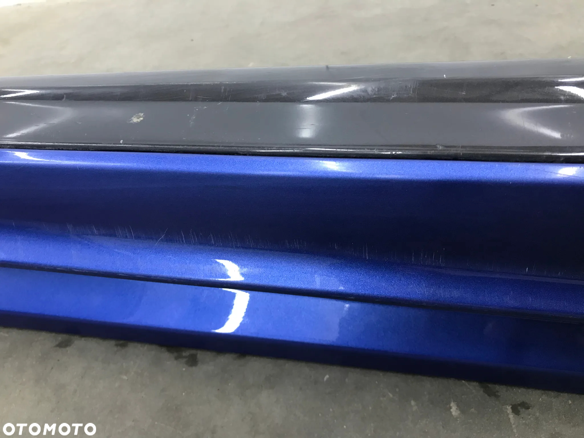 Nakładka progu BMW x6 G06 m-pakiet 19- prawa listwa progowa + ślizg KOMPLET 868012 868011 - 8