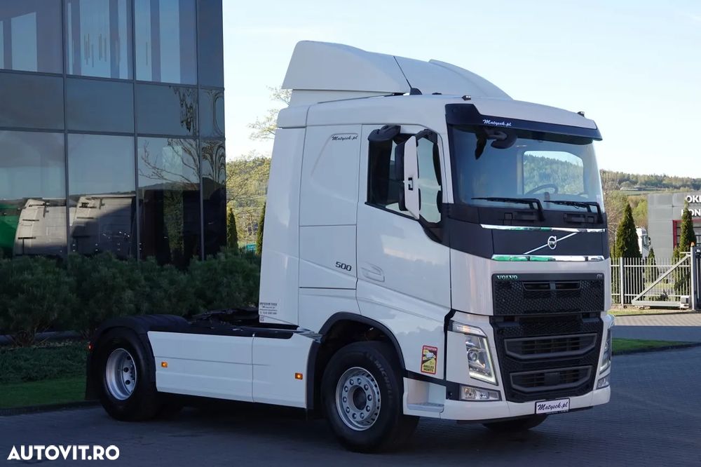 Volvo FH 500 / CABINĂ JOSĂ / I-SHIFT / ANVELOPE 100% / - 2