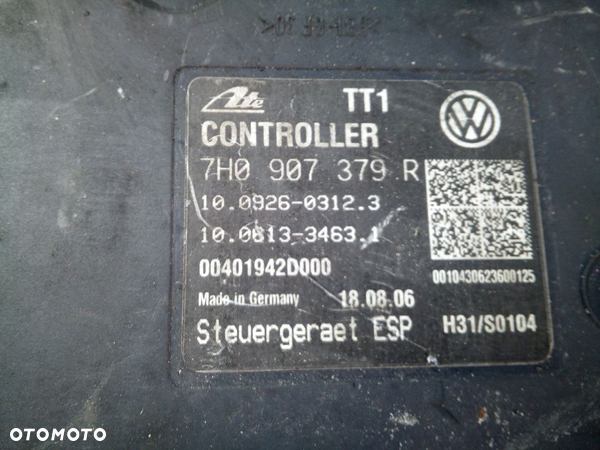 pompa ABS vw t5 7h0907379r częsci