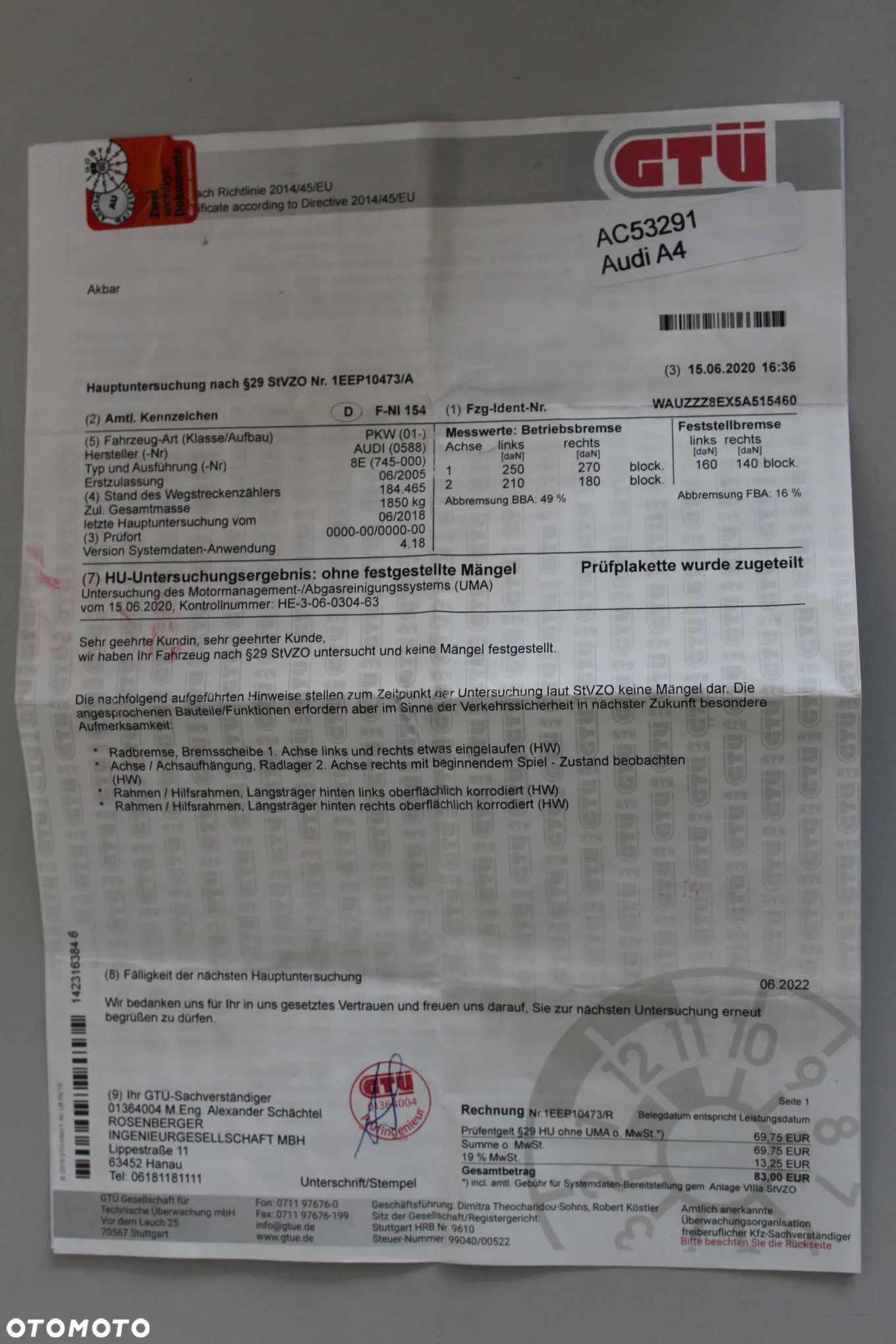 Audi A4 1.6 - 22