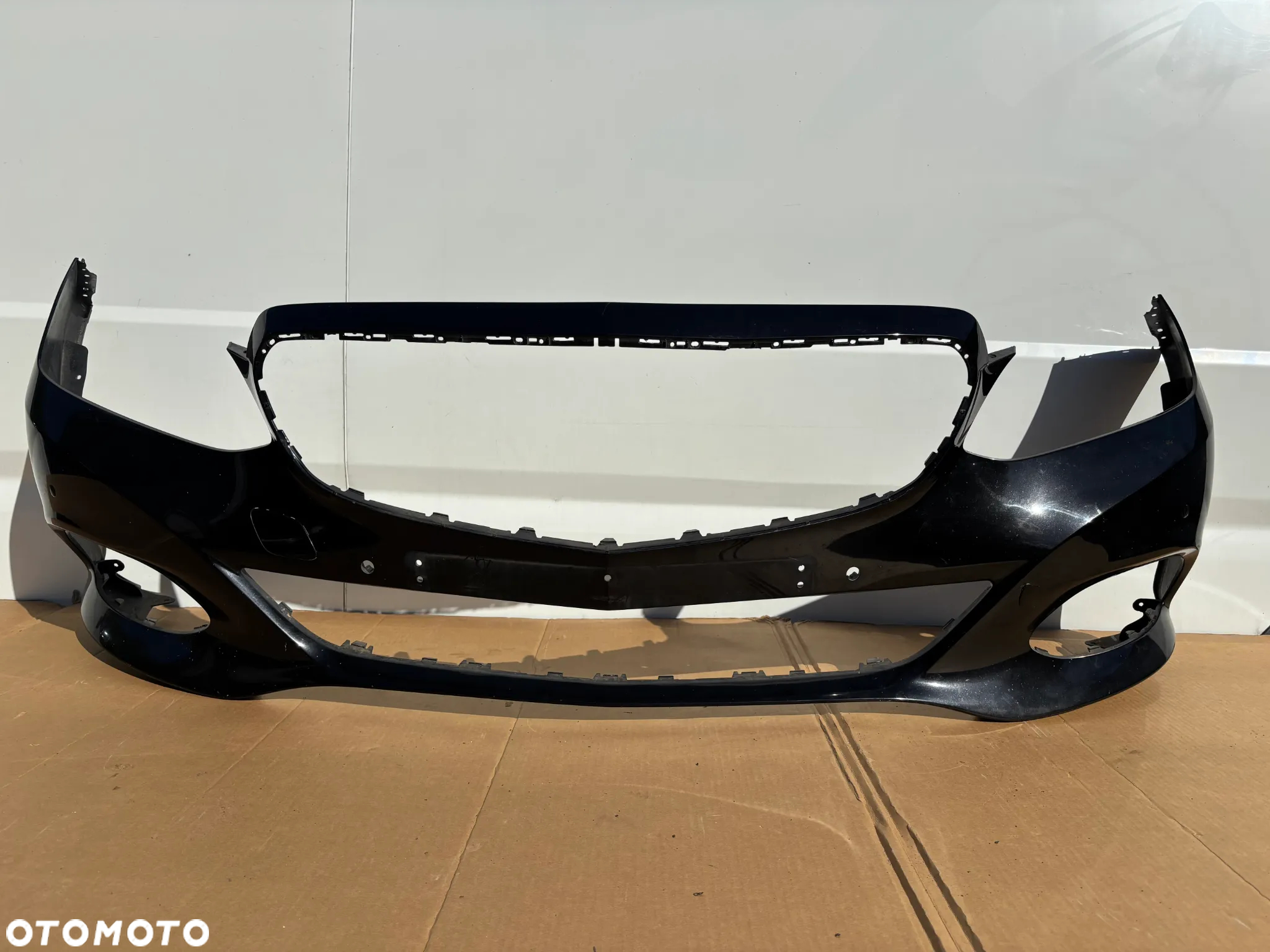Mercedes E Klasa W212 Lift Zderzak Przedni PDC Atrapa Grill Zderzaka Przedniego Kratka Chrom A2128851838 A2128850822 - 8
