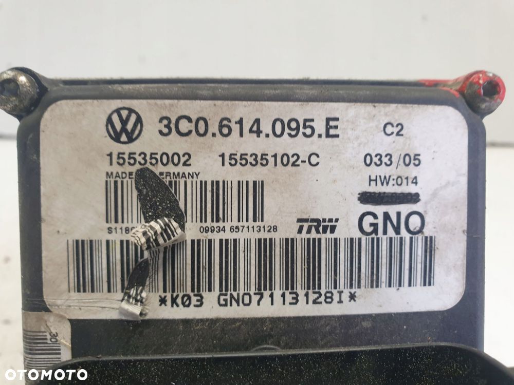 VW Passat B6 POMPA ABS Sterownik 3C0614095E - 15