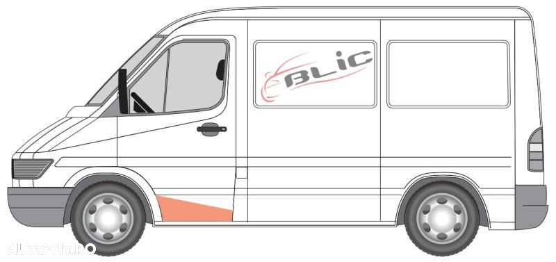 scara treapta prag usa mercedes sprinter vw lt tabla reparatie - 3
