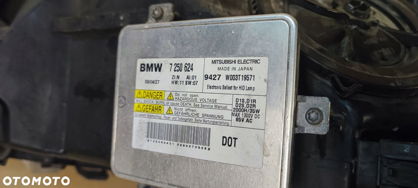 BMW 7 F01/F02 LAMPA PRZÓD PRZEDNIA PRAWA XENON DYNAMIC SKRĘTNA kpl. ŁADNA - 6