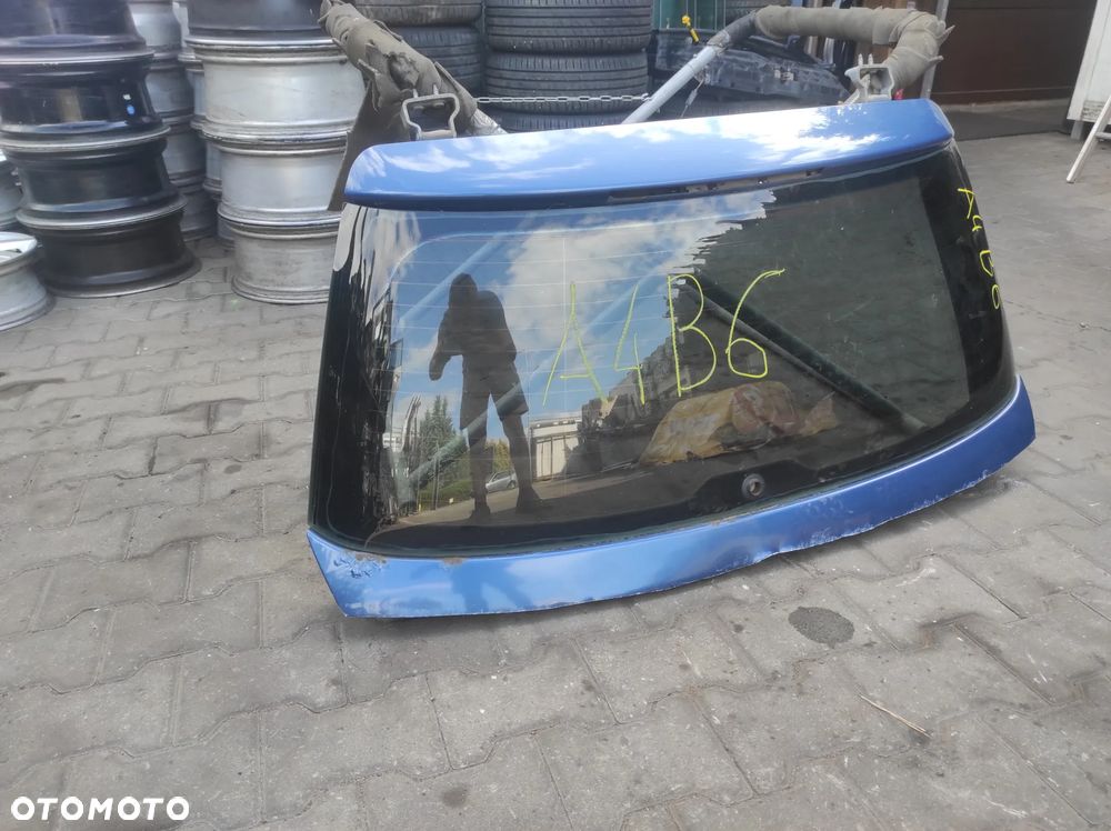 AUDI A4 B6 KOMBI AVANT SZYBA KLAPY BAGAŻNIKA TYLNA WYSYŁKA !!!! - 2