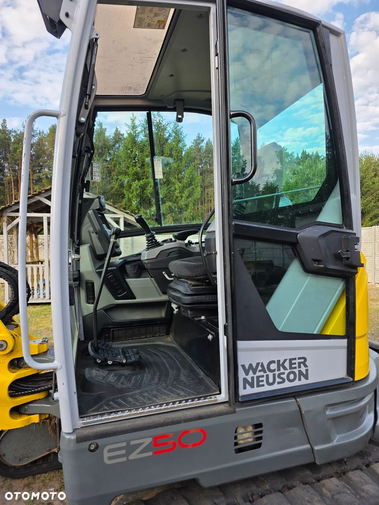 Wacker Neuson EZ50 KLIMA, DŁUGIE RAMIE, NISKI PRZEBIEG, 3 łyżki, super stan! jak CAT 305 / Yanmar Vio50 / Kubota U48 - 20