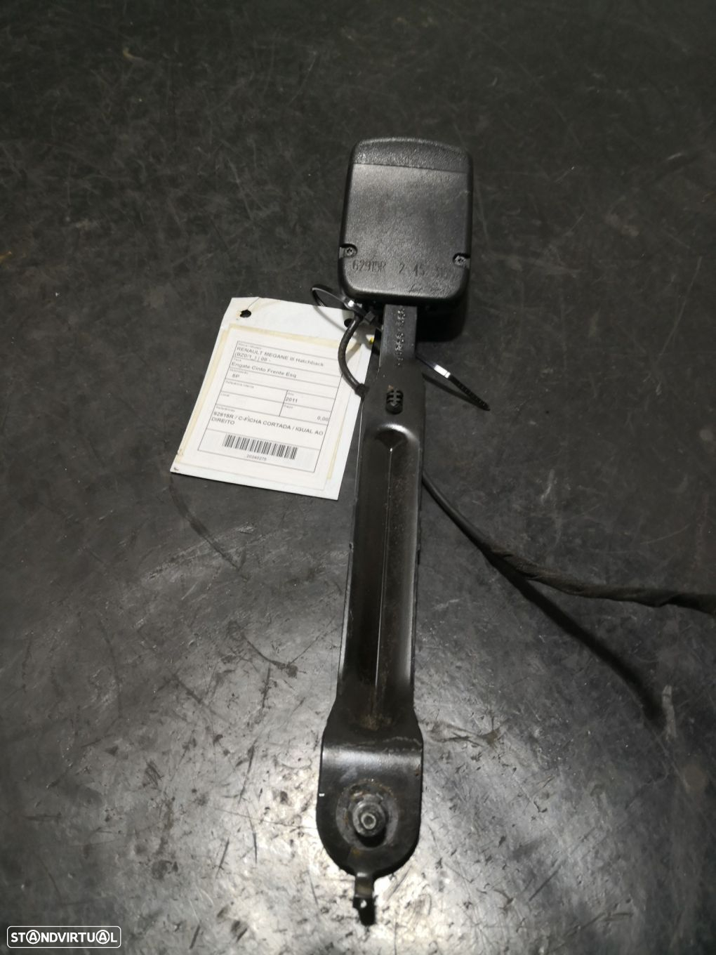 Engate Cinto Frente Esq Renault Megane Iii Hatchback (Bz0/1_) - 2