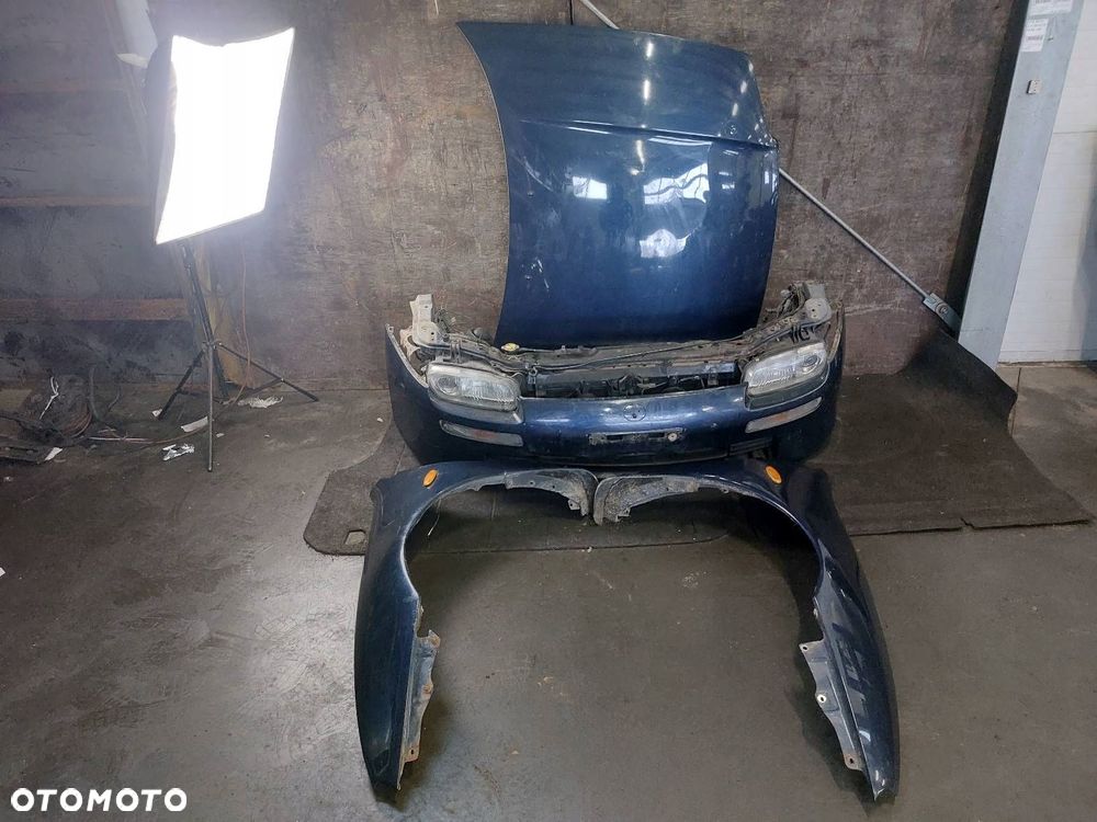 KOMPLETNY PRZÓD MASKA ZDERZAK LAMPA BŁOTNIK MAZDA 323F BA 12K - 1