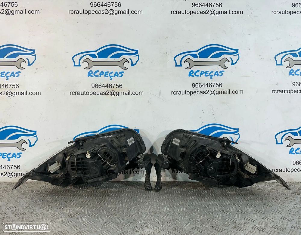 .Conjunto Faróis Oticas Frontais Frente Halogénio Originais LCI BMW E82 Coupe E88 Cabrio 7 263 642 / 7 263 641 - 6