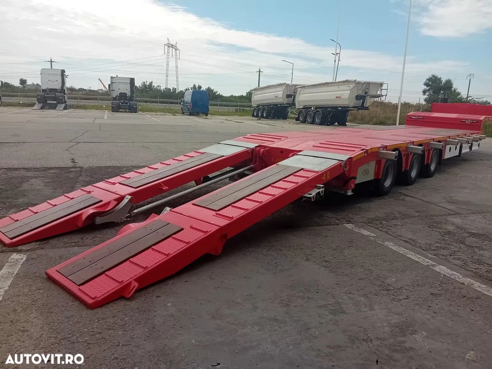 Lider TRAILER/LOW LOADER 3 AXE/3 AXELS, NOU/NEW TOP !!! - 14