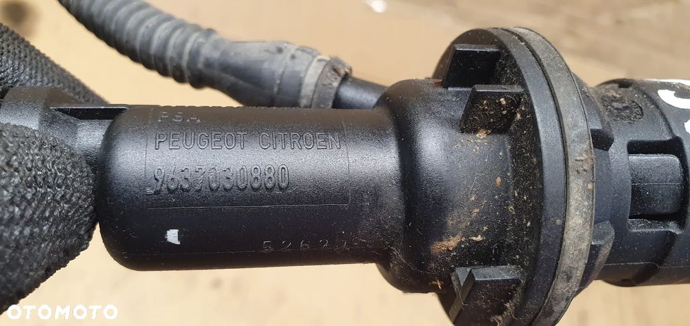 Pompka sprzęgła wysprzęglik przewód rurka Peugeot 307 2.0 HDI 9637030880 - 6