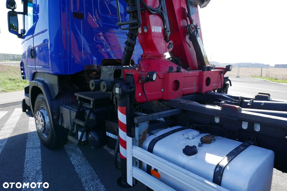 Scania R 380 6X4 RESOR DŹWIG PALFINGER BLOKADA MOSTÓW MANUAL DO ZŁOMU - 19