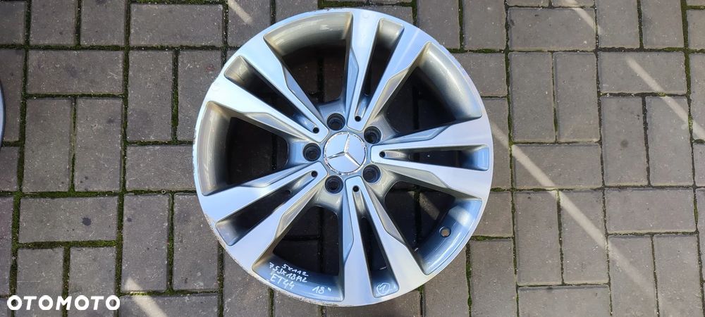 FELGI 5x112 7.5Jx18 CALI ET44 STOPNIOWANE 2x 2054012802 2x 85Jx18 CALI ET56 2054012902 MERCEDES W204 W205 I INNE KOMPLET 4 SZTUKI - 3