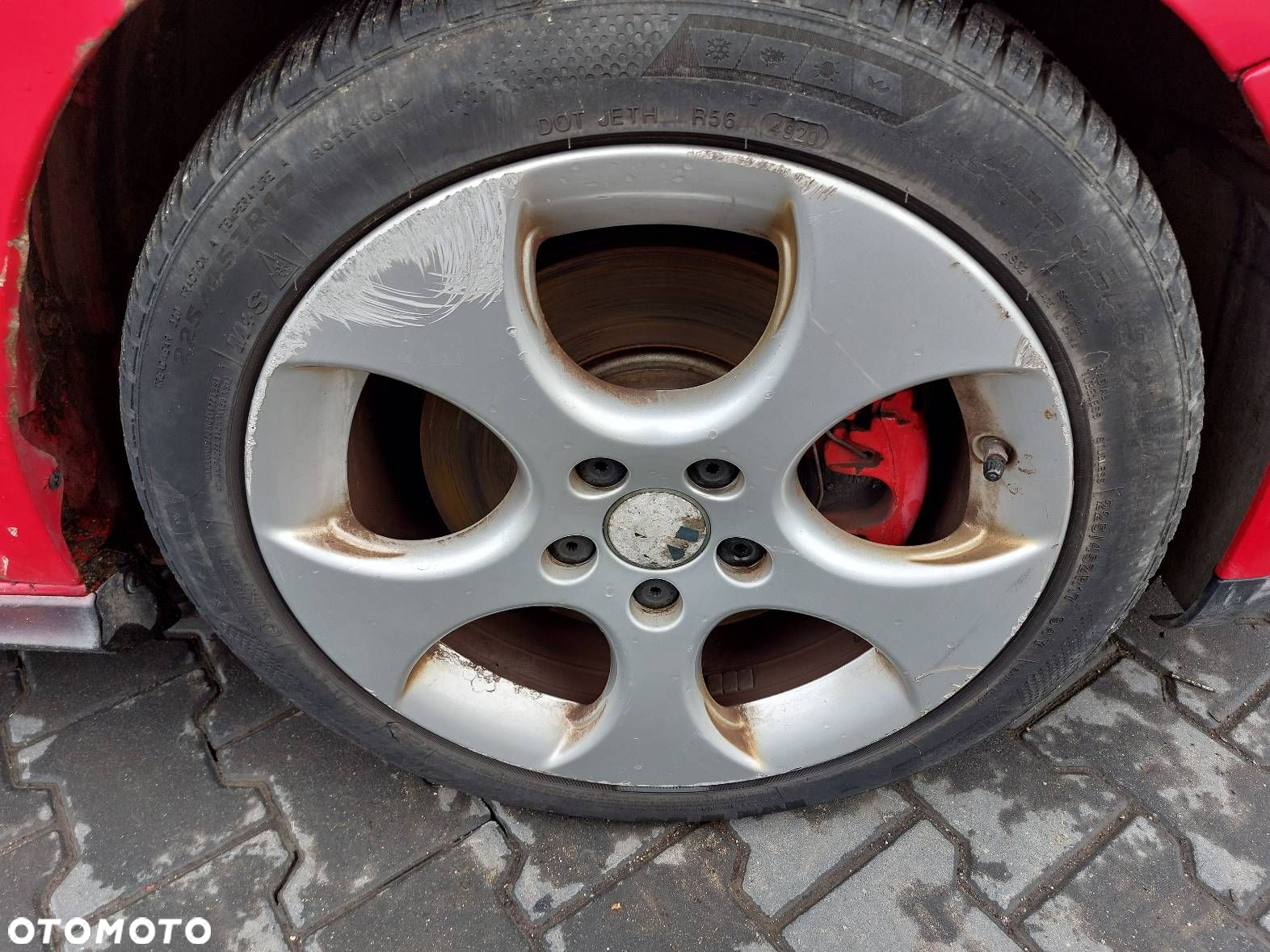 VW GOLF V GTI FELGI 17 CALI RONAL 5x112 ET 51 KOMPLET 1K0601025BB - 4