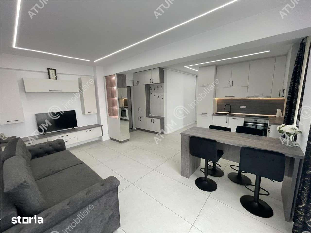Penthouse cu 2 camere terasa si loc de parcare Calea Surii Mici Sibiu — fotografia 1