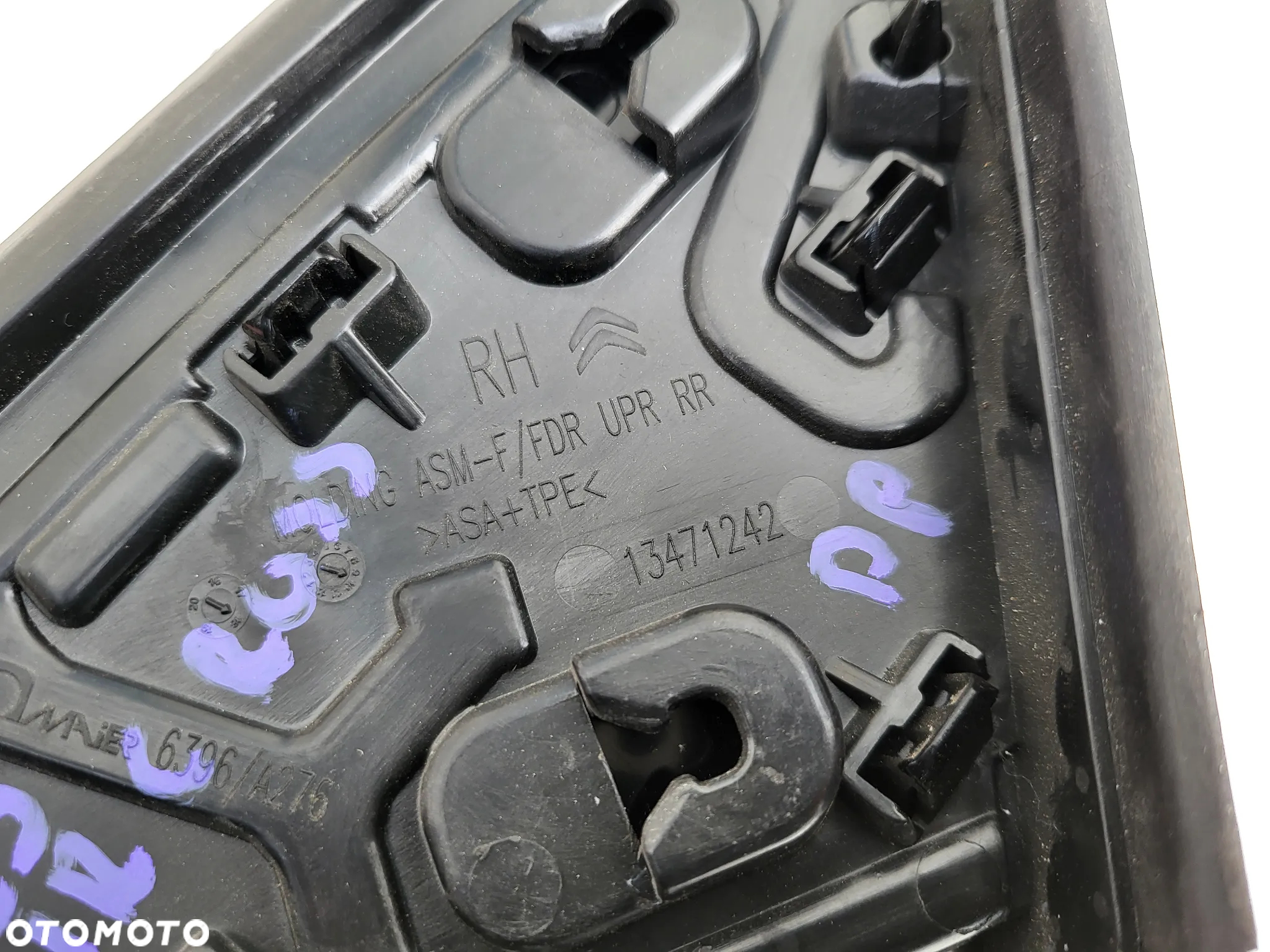 Trójkąt błotnika prawy Citroen C3 Aircross - 3