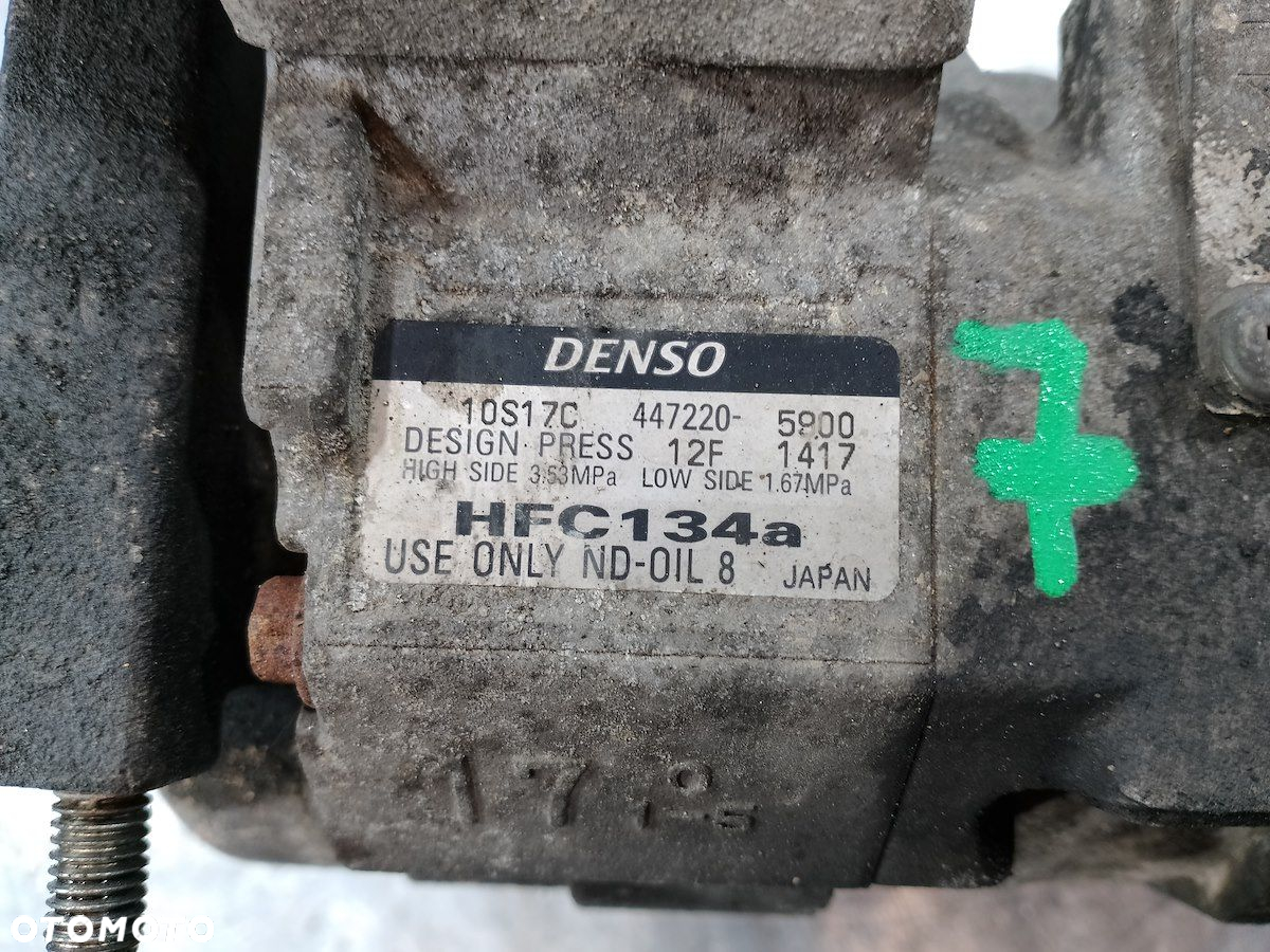 POMPA, SPRĘŻARKA KLIMATYZACJI HONDA ACCORD VII 447220-5900 2.0 D - 5