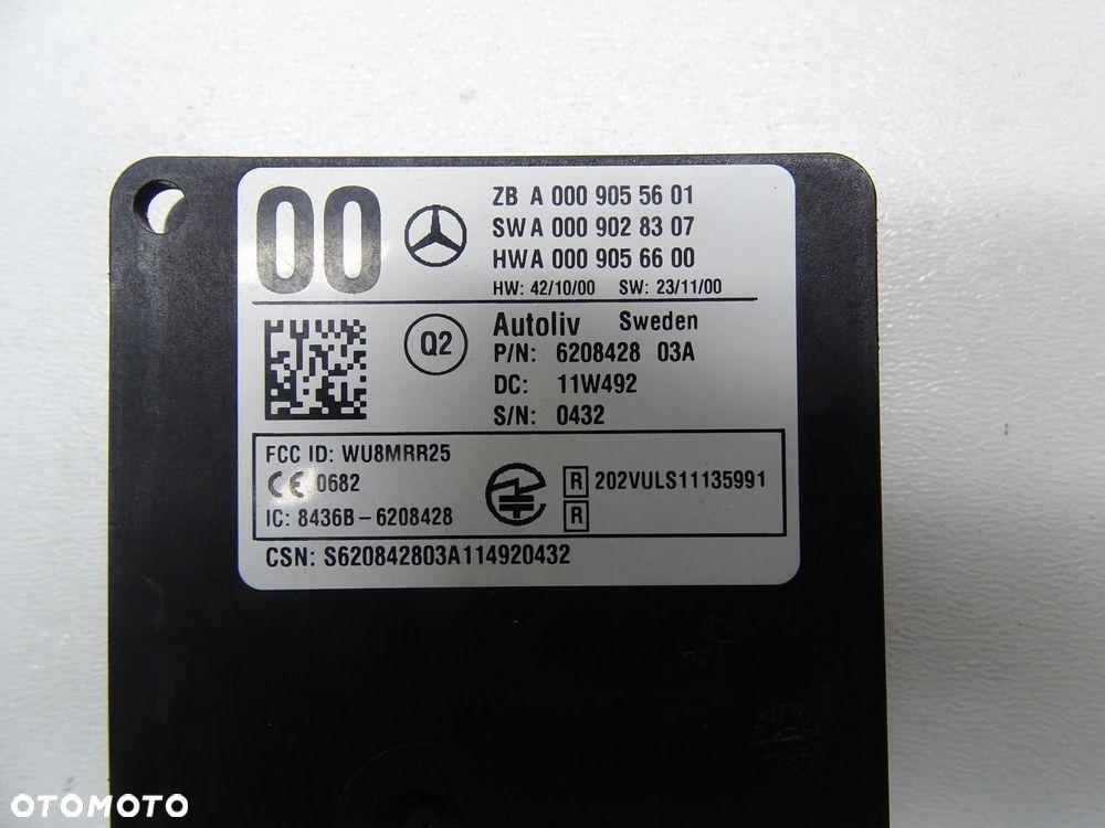 CZUJNIK RADAR DISTRONIC PRĘDKOŚCI A0009055601 MERCEDES W176 W246 A B-KLASA - 4