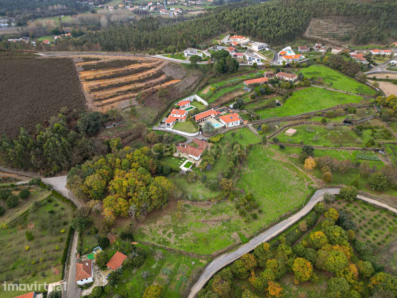 Quinta T3 em Escariz, Vila Verde. - Grande imagem: 2/46