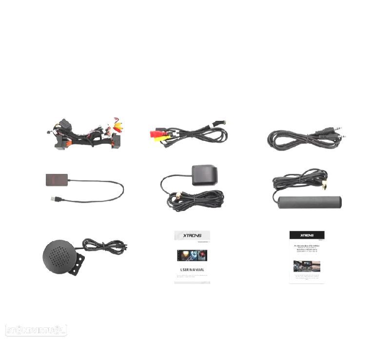 AUTO RÁDIO GPS ANDROID 13 MERCEDES CLASE A W176 CLA C117 GLA X156 16-18 NTG 5.1 5.2 - 2