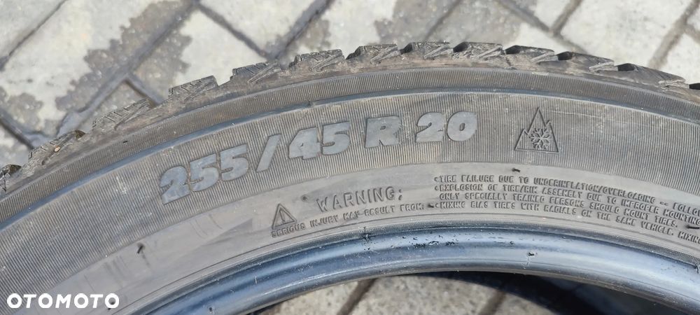 OPONY ZIMOWE 255/45R20 MICHELIN LATITUDE ALPIN LA2 2x(1720) 2x(1720) ZIMA KOMPLET 4 SZTUKI - 6
