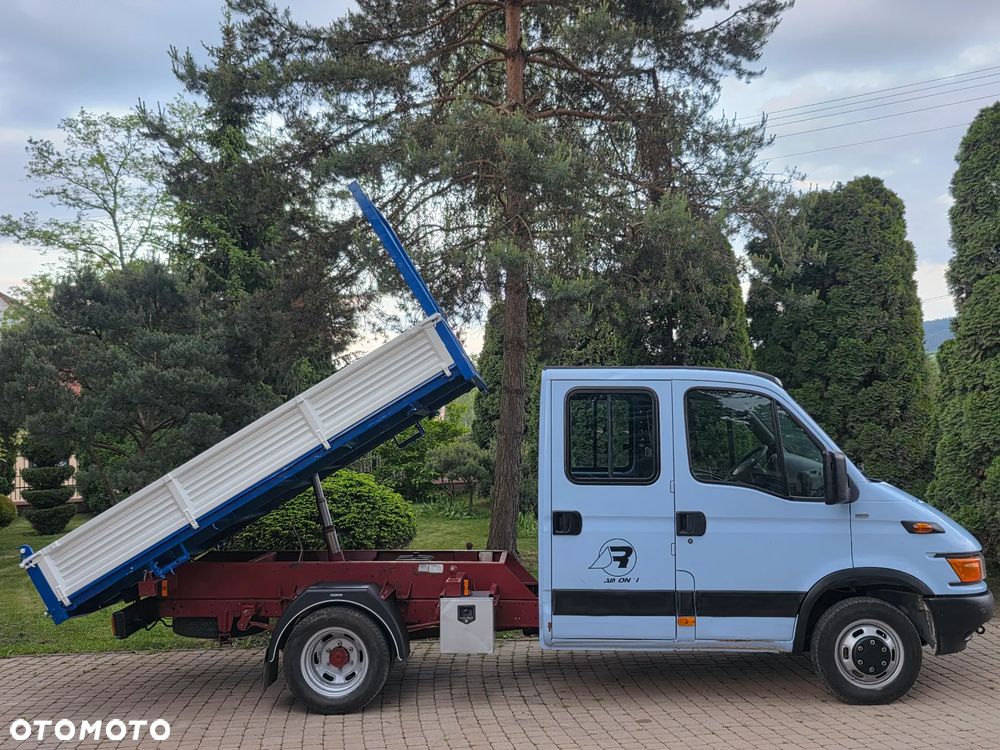 Iveco Daily 35c-13 Doka/Dubel Kabina Wywrotka 3.20 M ! Kiper 3-Stronny ! Przystawka  ! Oryginał  ! - 3