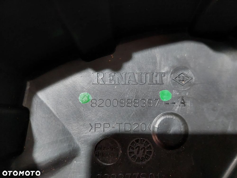 OBUDOWA OSŁONA REZONATORA RENAULT SCENIC III 3 1,4 TURBO R 2011 NR 8200988397 - 3