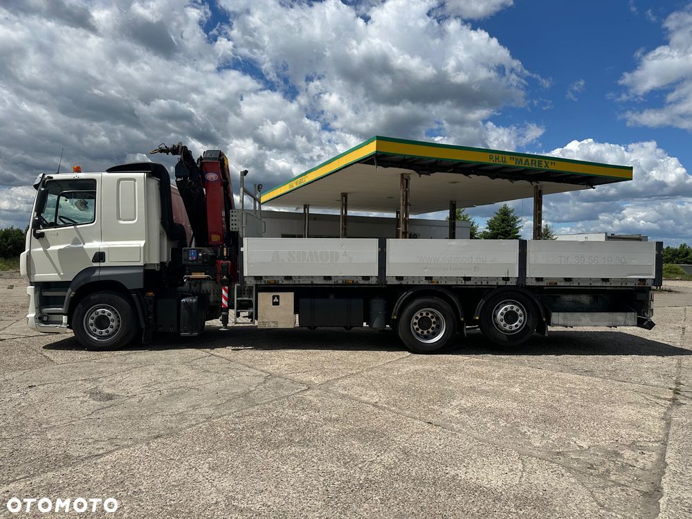 DAF CF 430  6X2 org,173 tys.km. HDS HMF 2620K5 - 8
