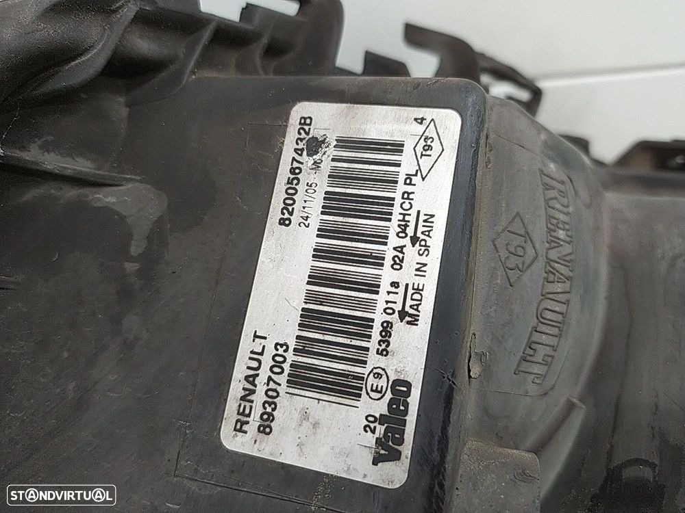 Farol Direito Renault Megane Ii Grandtour (Km0/1_) - 5