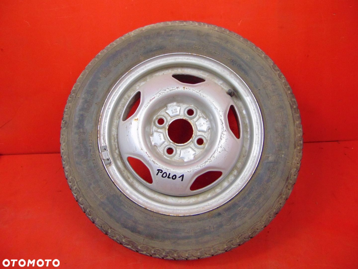 VW POLO 87-94 KOŁO FELGA 13 4x100 4.5J ET45 - 1