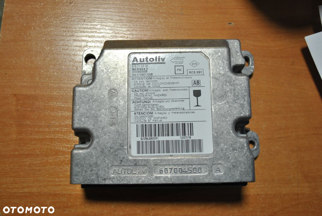Deska Airbag Laguna III Coupe - 4