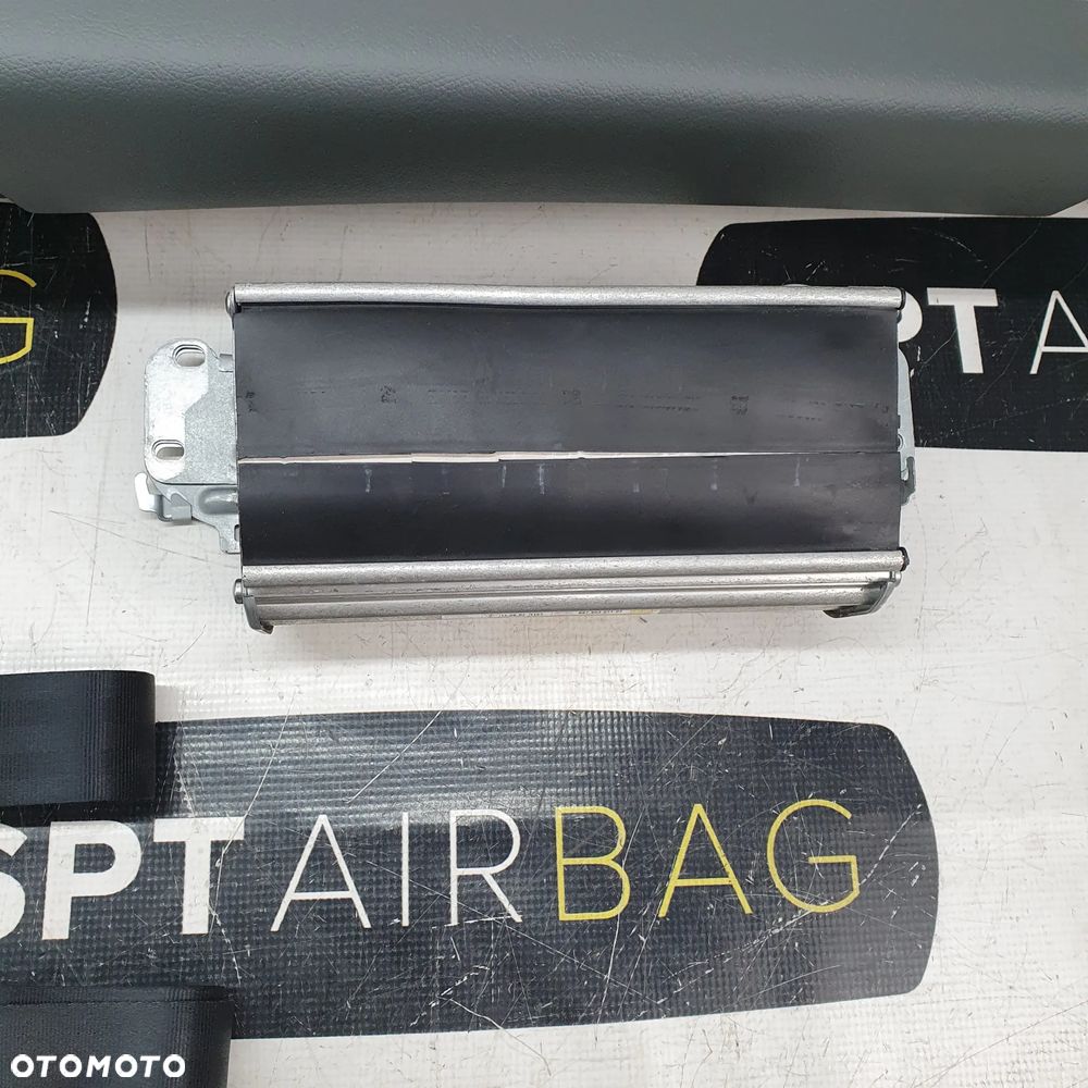 PORSCHE 997 SZARA DESKA ROZDZIELCZA KONSOLA KOKPIT PULPIT PODUSZKI AIRBAG AIR BAG PASY KIT SET - 8